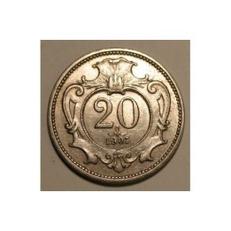 20 halerzy 1907