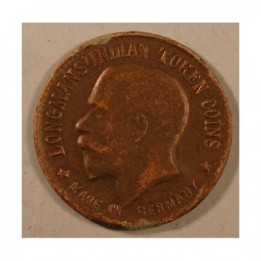 Indie, Longmans' Indian Token 1/4 anna 1911