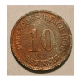 10 pfennig 1900 A