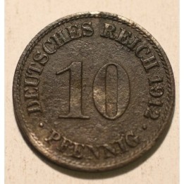 10 pfennig 1912