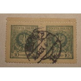 1924 Orzeł w wieńcu 20gr parka pozioma