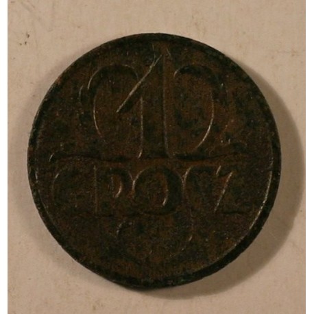 1 grosz 1927. Brąz