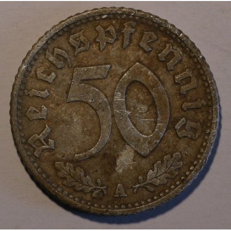 50 pfennig 1941 A. Aluminium, mennica Berlin.