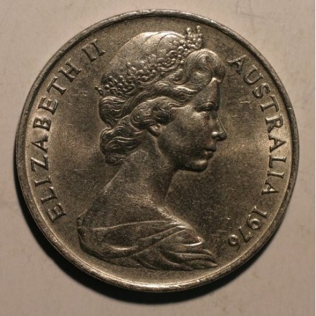 Australia 20 cent 1976. Nikiel.