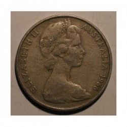Australia 20 cent 1966