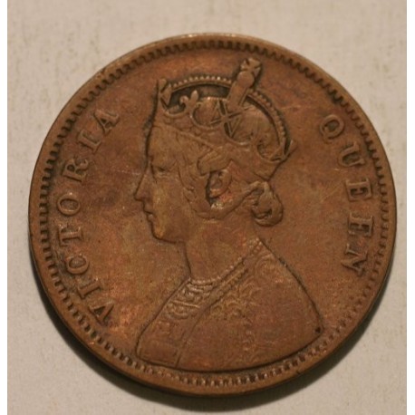 Indie brytyjskie One Quarter Anna 1862