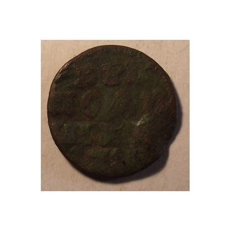 Połuszka. 1721. Miedź.