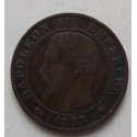 Francja 5 cent 1855