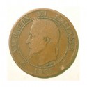 Francja 10 centimes 1863 A
