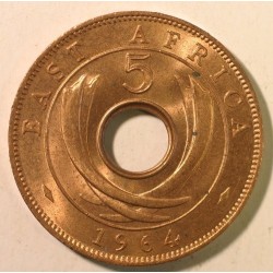 Afryka Wschodnia 5 cent 1964