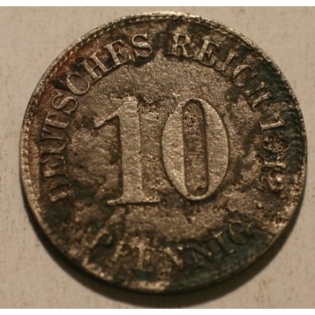 10 pfennig 1912 E
