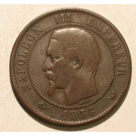 Francja 10 centimes 1856 W
