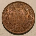 Indie brytyjskie One Quarter Anna 1940