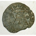 Szeląg lenny Albrechta Hohenzollerna 1557
