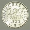 200 mark 1923 G Republika Weimarska