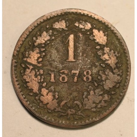 1 krajcar 1879