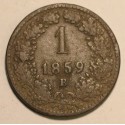 1 krajcar 1859 B