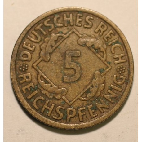 5 reichspfennig 1930 A