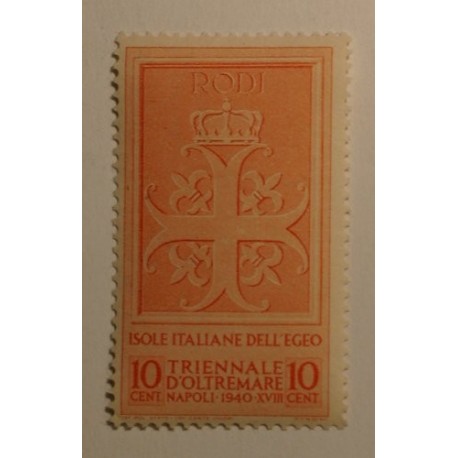 Rodos (Rodi) 10 cent 1940 Triennale D'Oltremare