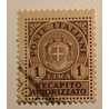 Włochy 40 cent 1945 Recapito Autorizzato