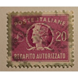 Włochy 20 cent 1965 Italia turrita