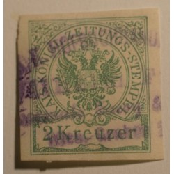 Austria 2 krajcary 1890. Znaczek do wysyłki gazet
