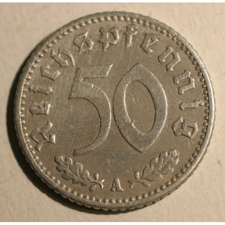 50 pfennig 1940 A
