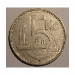 Czechosłowacja 5 koron 1929