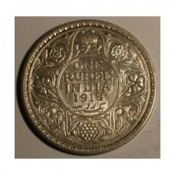 Indie brytyjskie 1 rupia 1918