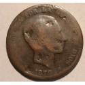 Hiszpania 10 centimos 1878 OM