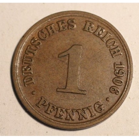 1 pfennig 1906 A
