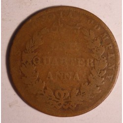 Kompania wschodnioindyjska 1/4 anna 1857