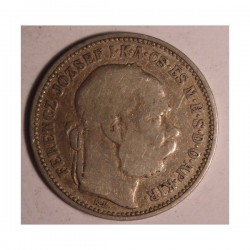 Węgry 1 korona 1892 K.B.